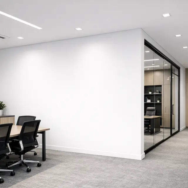 parede em drywall dividindo ambiente comercial – Gesso Rocha em Ribeirão Pires